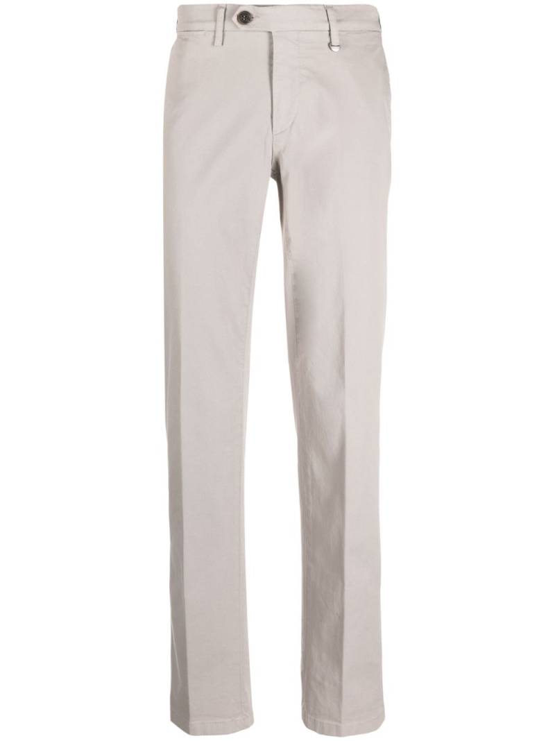 Canali mid-rise straight-leg trousers - Neutrals von Canali