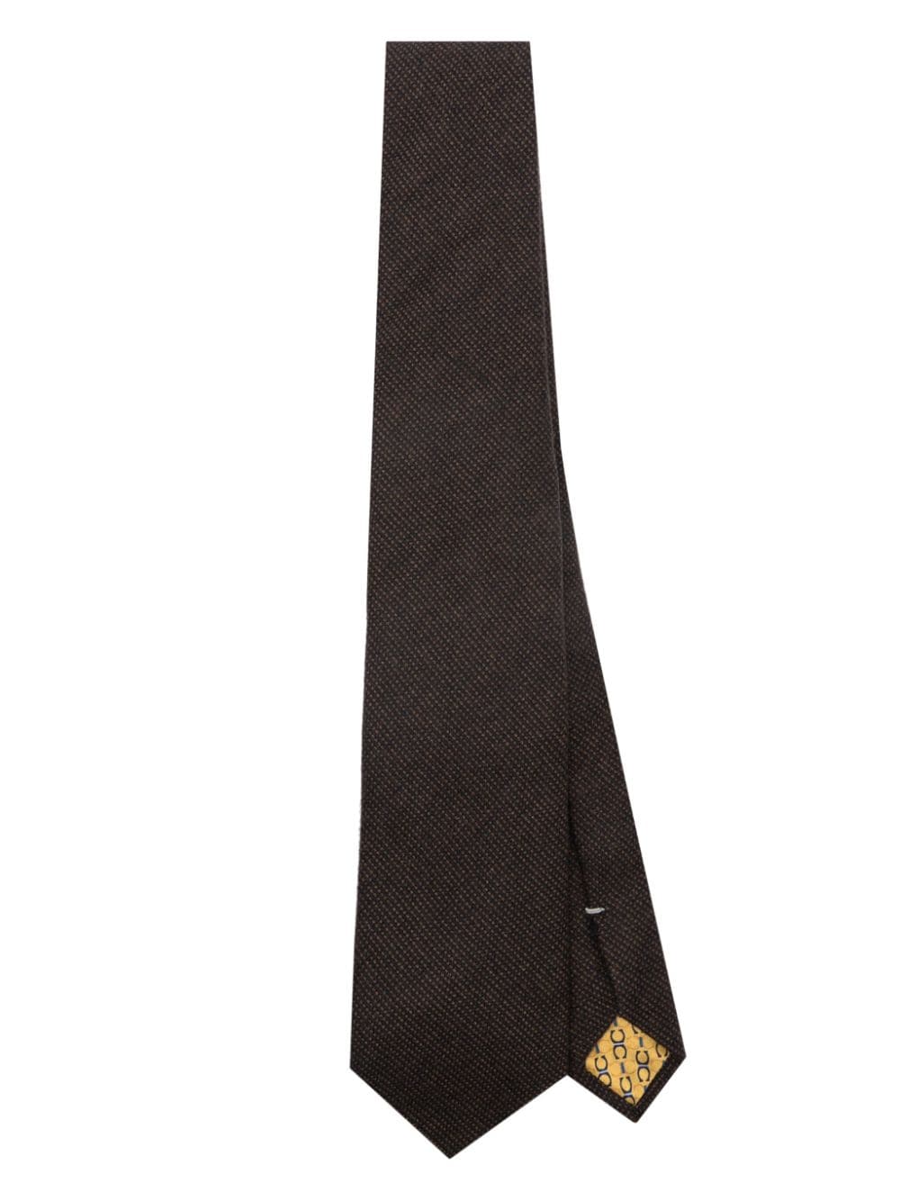 Canali patterned-jacquard tie - Brown von Canali