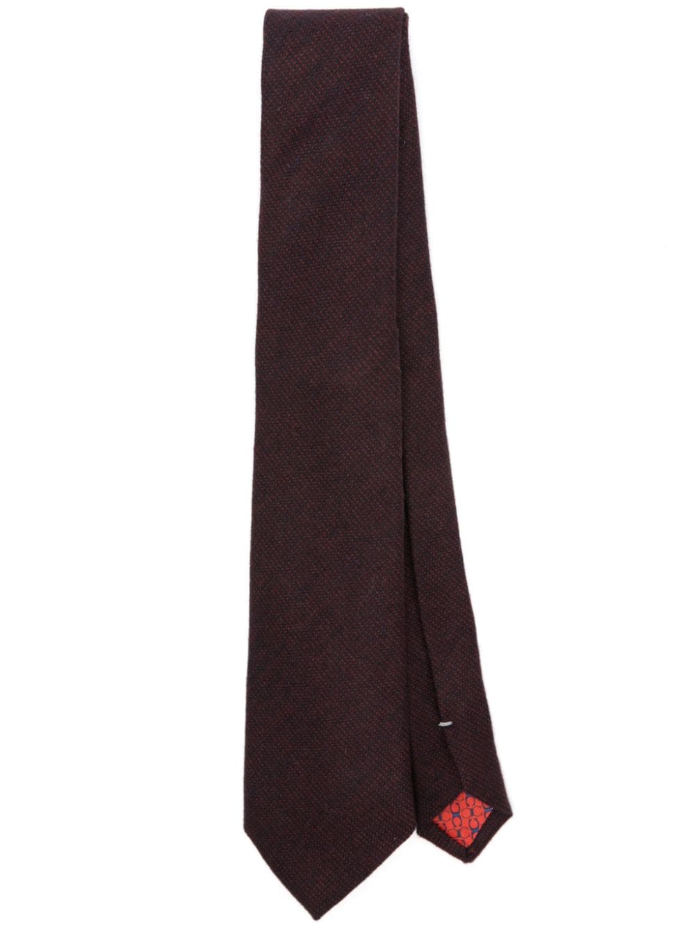 Canali patterned-jacquard tie - Red von Canali