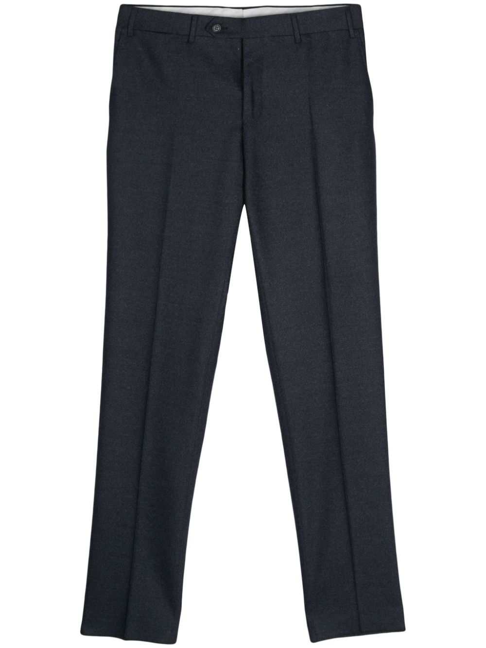 Canali pressed-crease tailored trousers - Blue von Canali