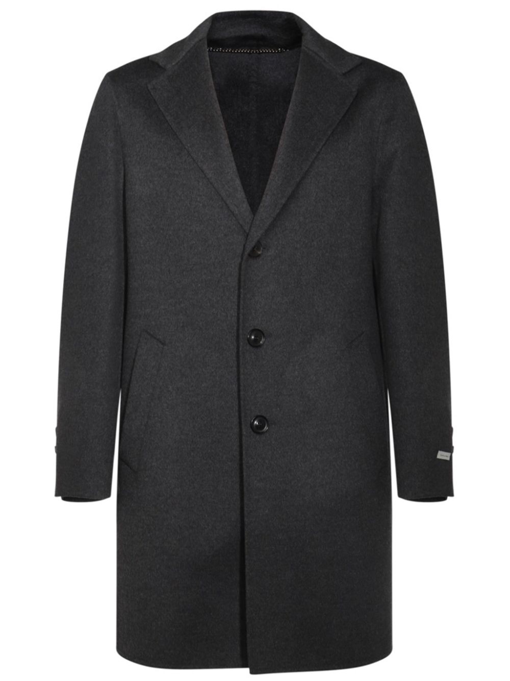 Canali single-breasted coat - Grey von Canali