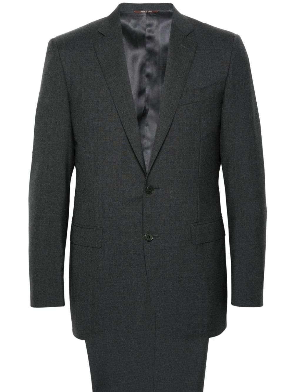 Canali single-breasted wool suit - Grey von Canali