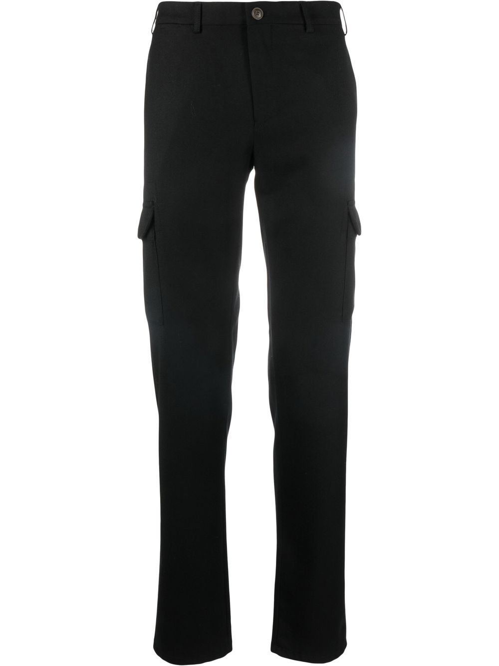 Canali slim-cut leg trousers - Black von Canali