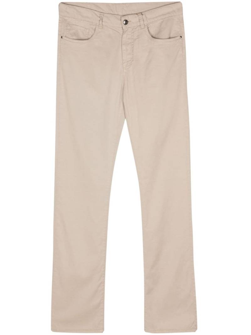 Canali slim-fit chino trousers - Neutrals von Canali