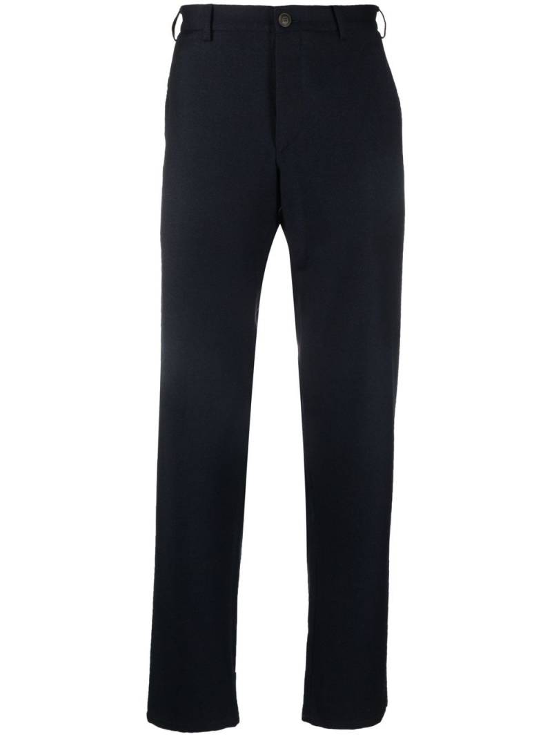 Canali tailored wool trousers - Blue von Canali