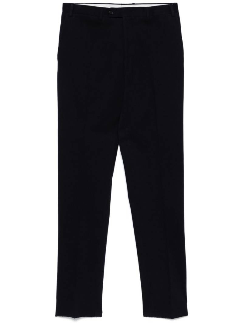 Canali straight-leg trousers - Blue von Canali