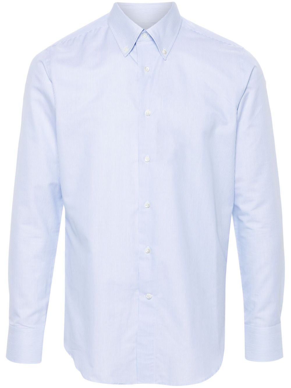 Canali striped shirt - Blue von Canali