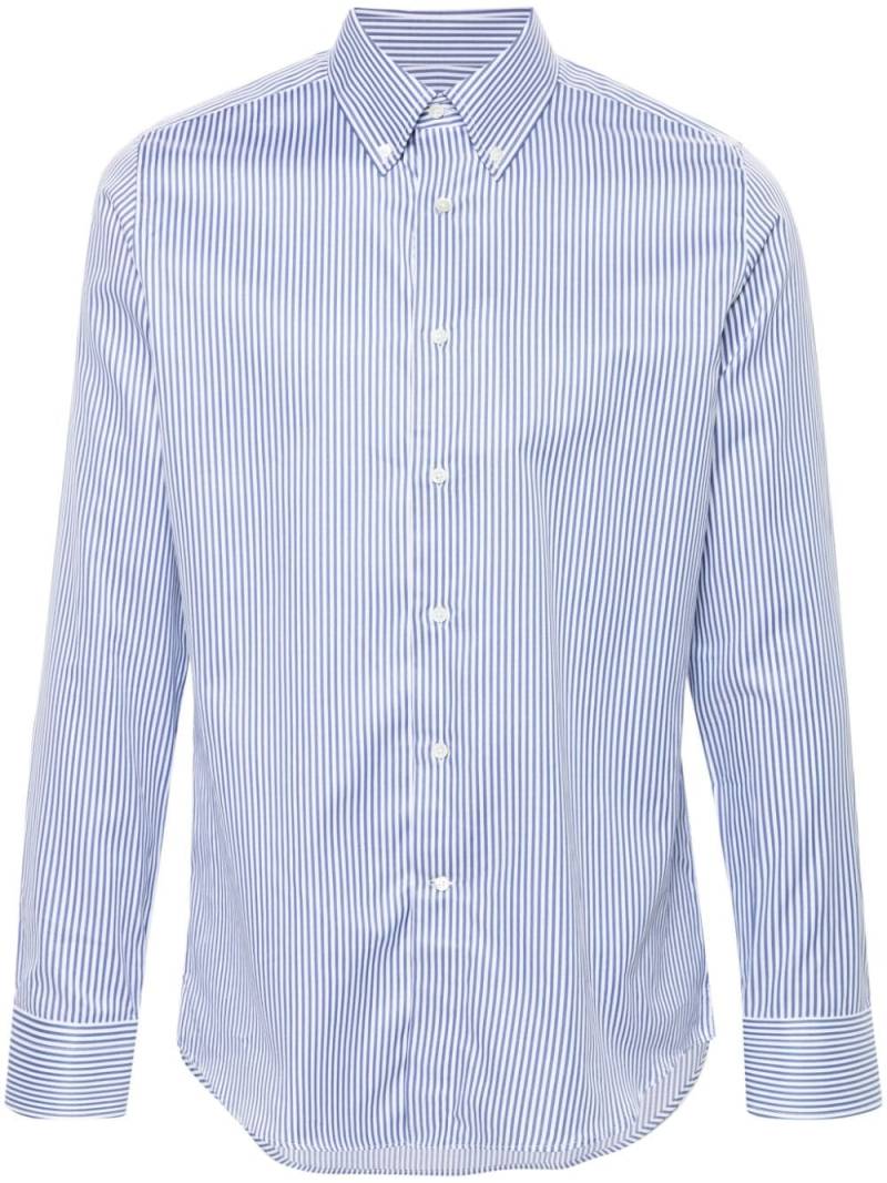 Canali striped shirt - Blue von Canali