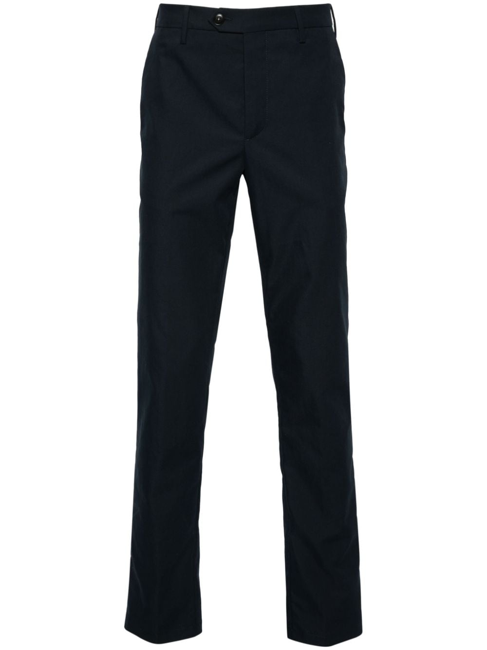 Canali tailored slim chino trousers - Blue von Canali