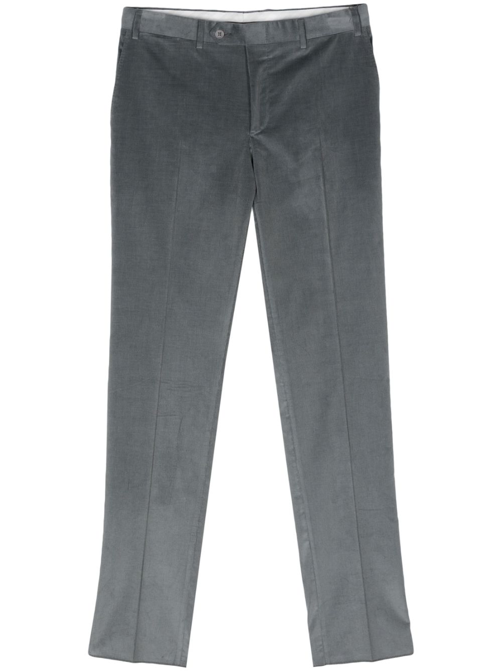 Canali tapered-leg trousers - Blue von Canali