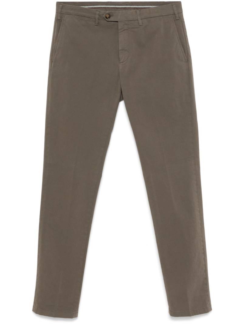 Canali tapered trousers - Grey von Canali