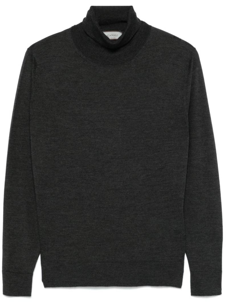 Canali turtleneck sweater - Grey von Canali