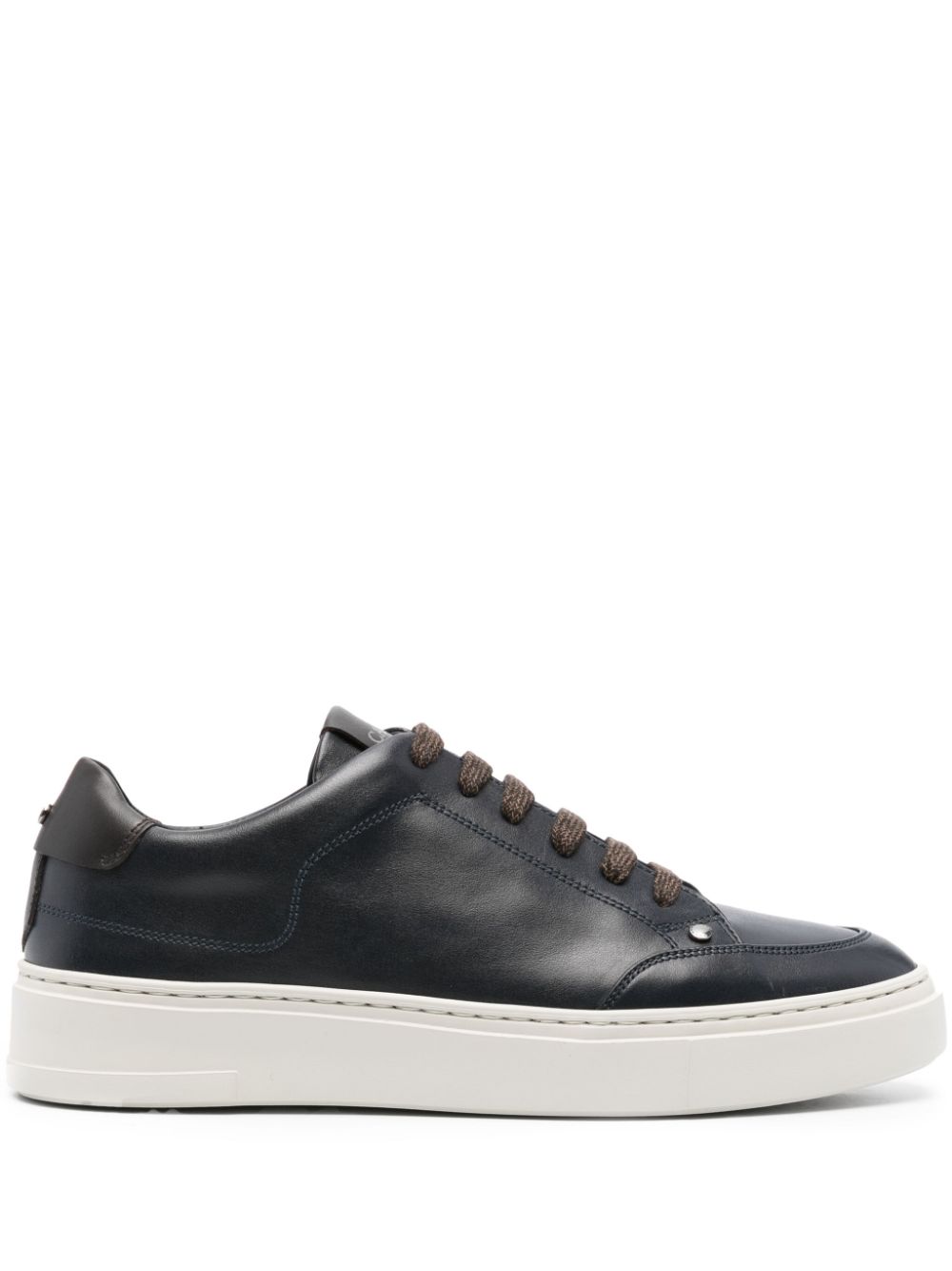 Canali two-tone lace-up sneakers - Blue von Canali