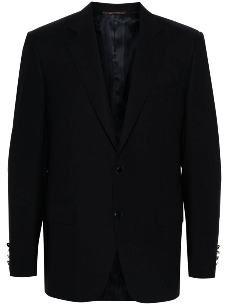 Canali wool blazer - Blue von Canali