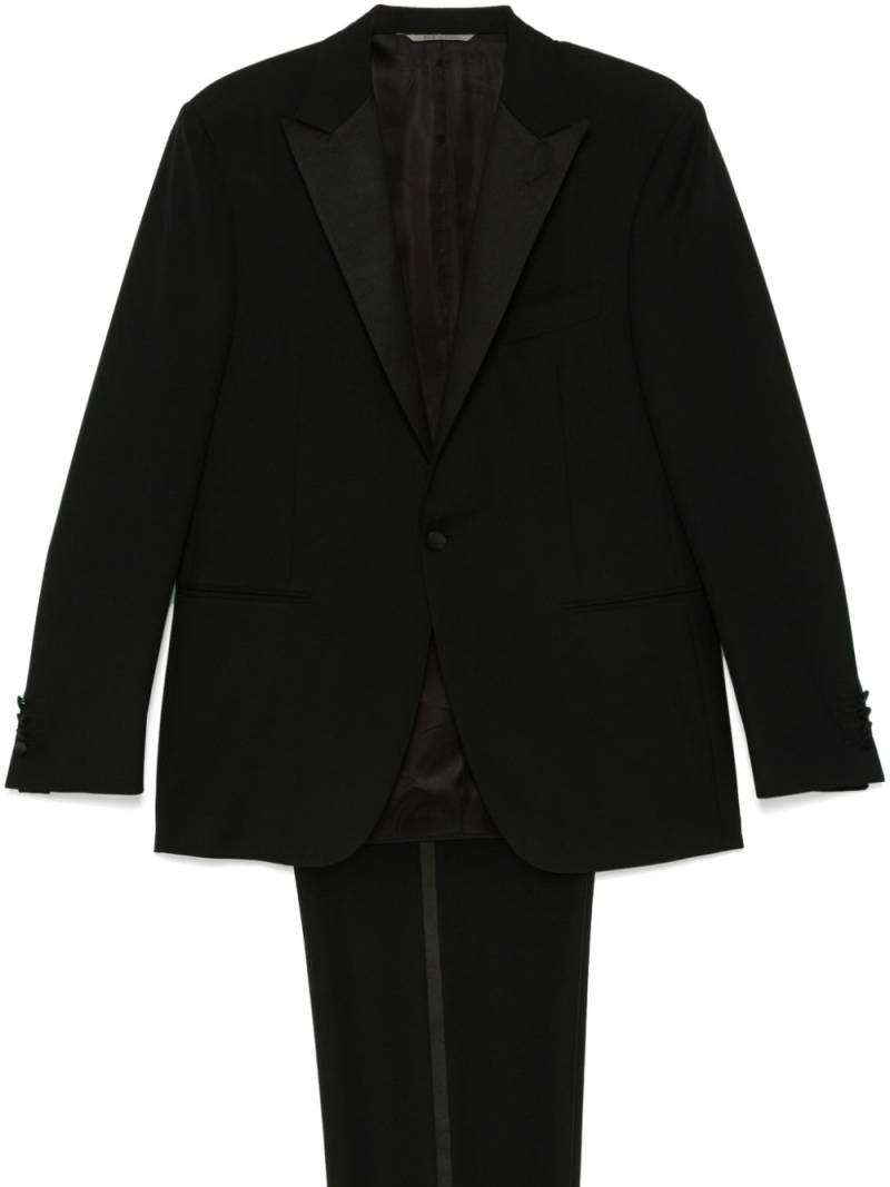 Canali wool suit - Black von Canali