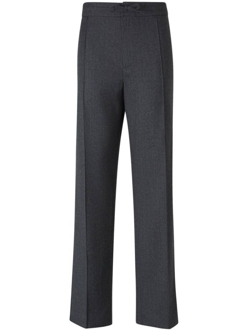 Canali wool tailored trousers - Grey von Canali