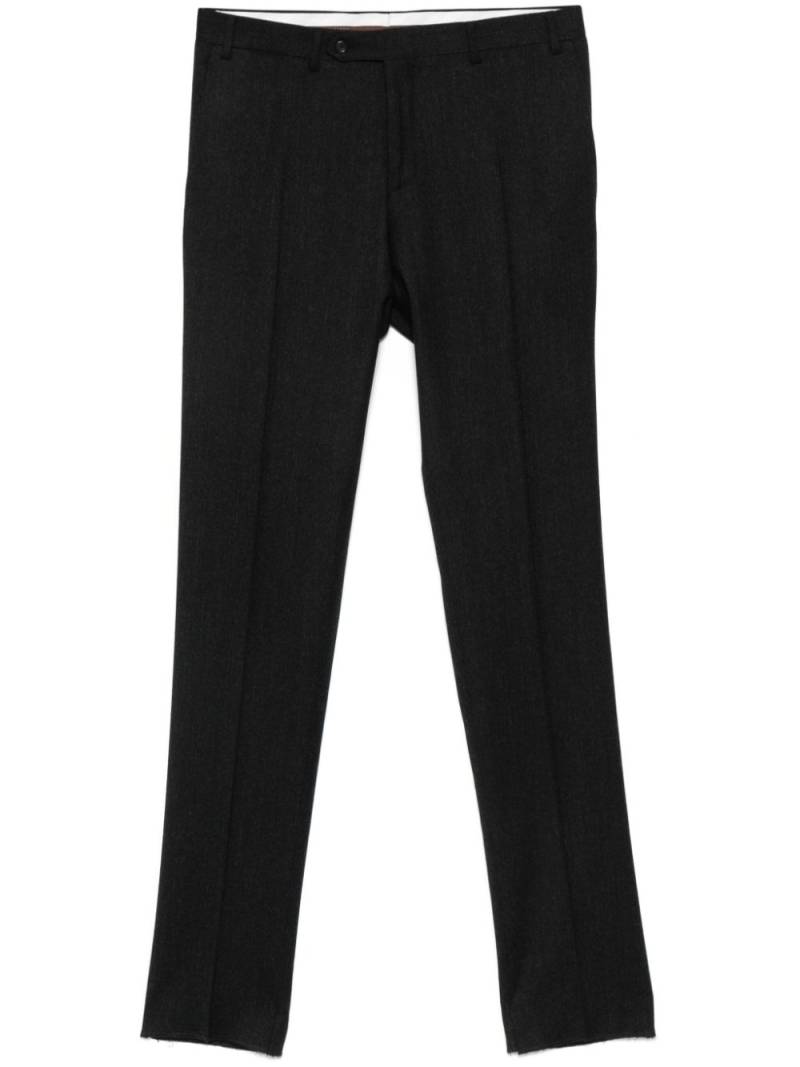 Canali wool trousers - Black von Canali