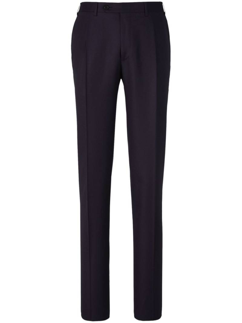 Canali wool trousers - Blue von Canali