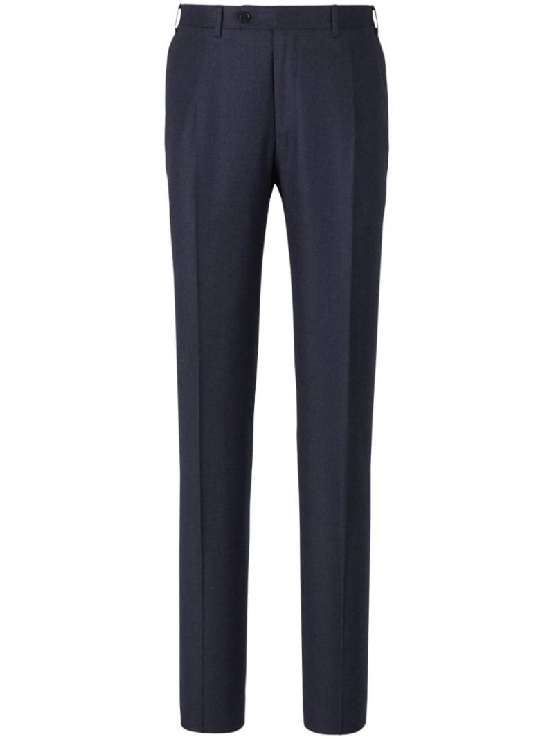 Canali wool trousers - Blue von Canali