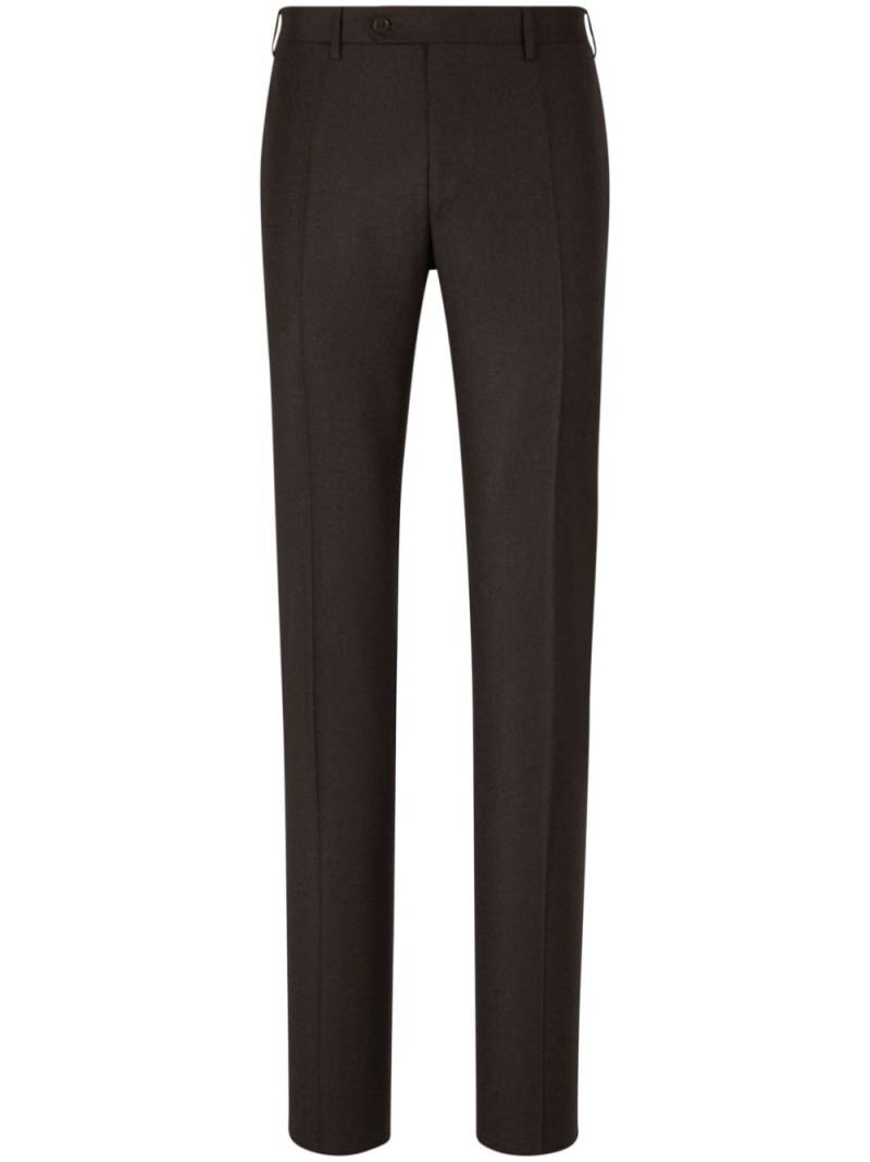 Canali wool trousers - Brown von Canali