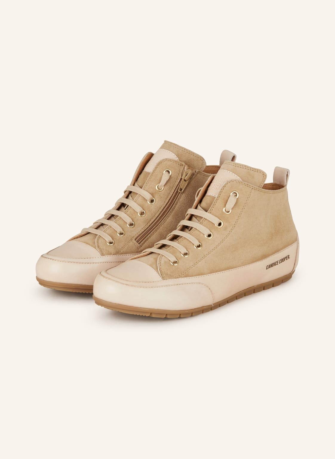 Candice Cooper Hightop-Sneaker braun von Candice Cooper