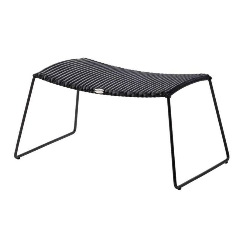 Breeze Hocker, Farbe black von Cane-line