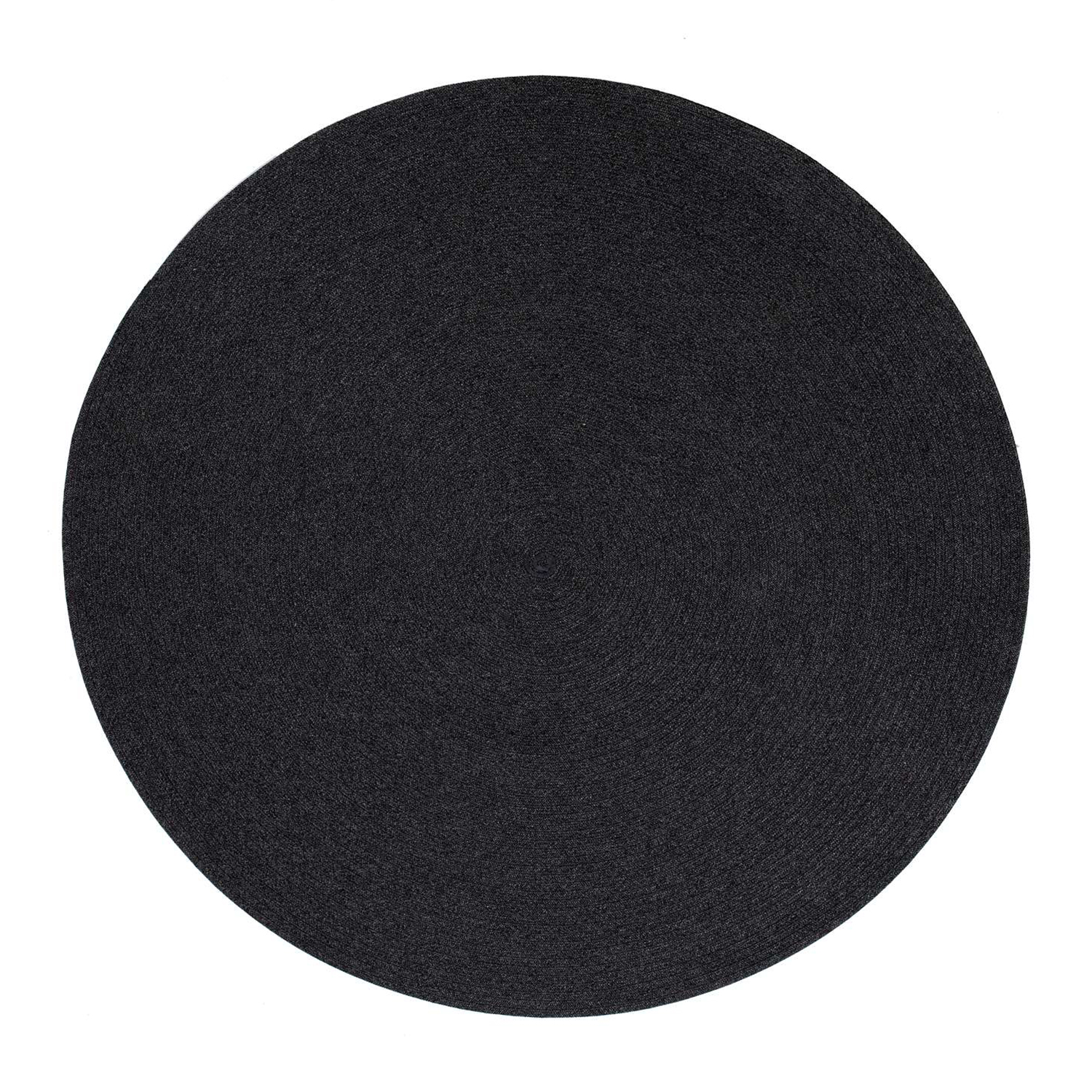 Circle Rund Teppich, Grösse d. 140 cm, Farbe darkgrey von Cane-line