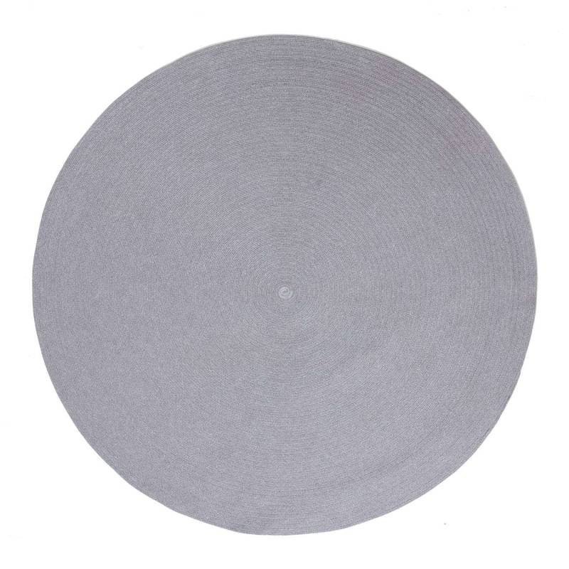 Circle Rund Teppich, Grösse d. 140 cm, Farbe lightgrey von Cane-line