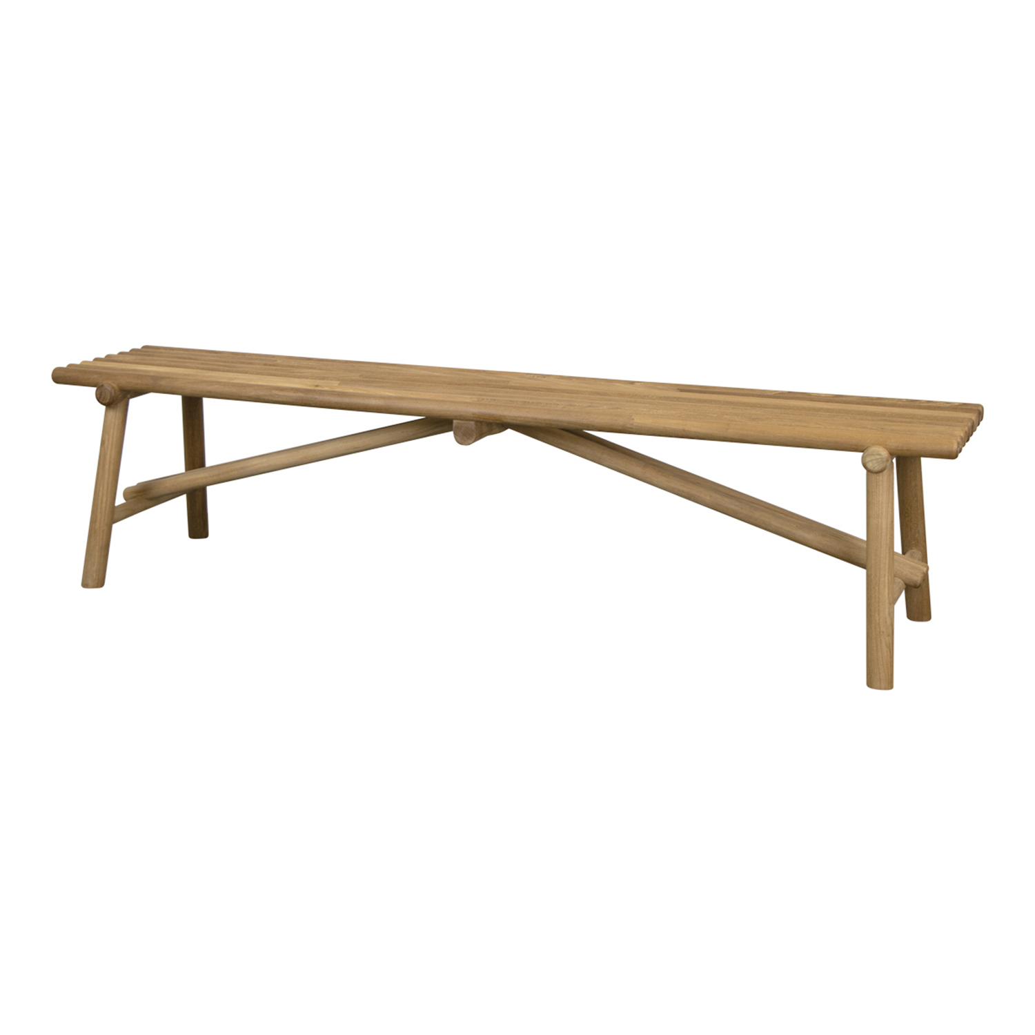 Sticks Bank, Gestellfarbe teak von Cane-line