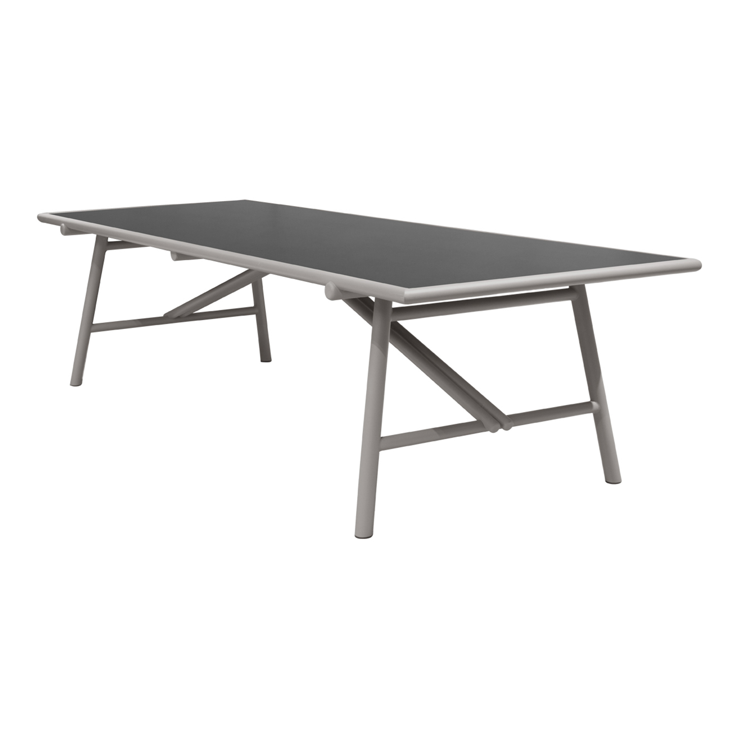 Sticks Esstisch, Gestellfarbe taupe, Tischplatte keramik, nero black Sticks Esstisch, Gestellfarbe taupe, Tischplatte keramik, nero black von Cane-line