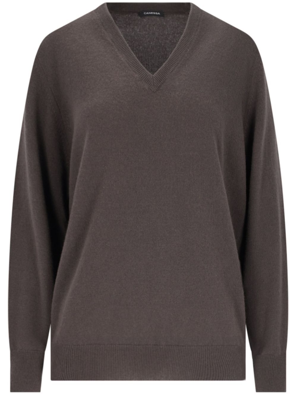 Canessa cashmere jumper - Brown von Canessa