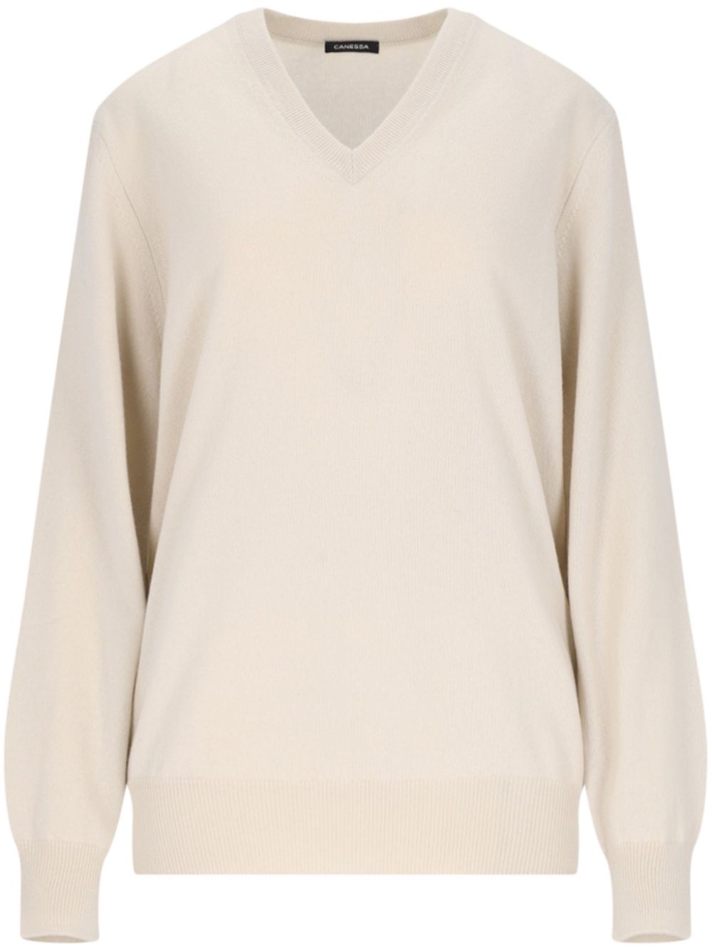 Canessa cashmere sweater - Neutrals von Canessa