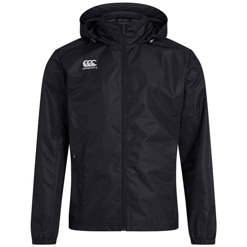 Club Jacke, Wasserfest Herren Schwarz XL von Canterbury