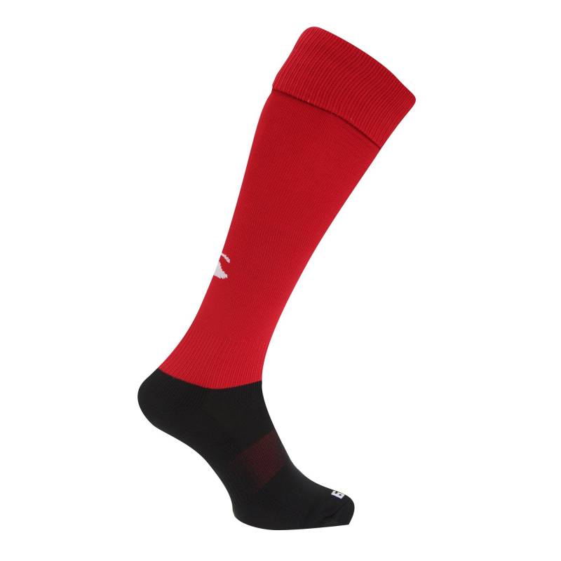 Rugby Sportsocken Herren Rot Bunt L von Canterbury