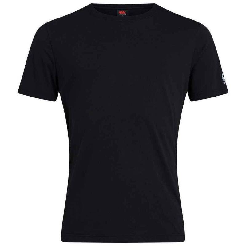 Tshirt Club Plain Herren Schwarz M von Canterbury