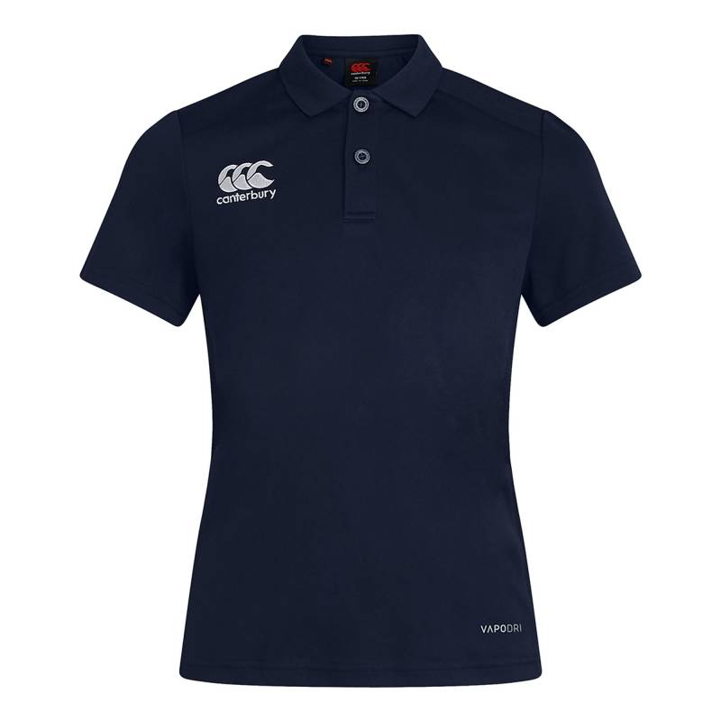 Canterbury - Club Dry Poloshirt, für Damen, Marine, Größe 40 von Canterbury