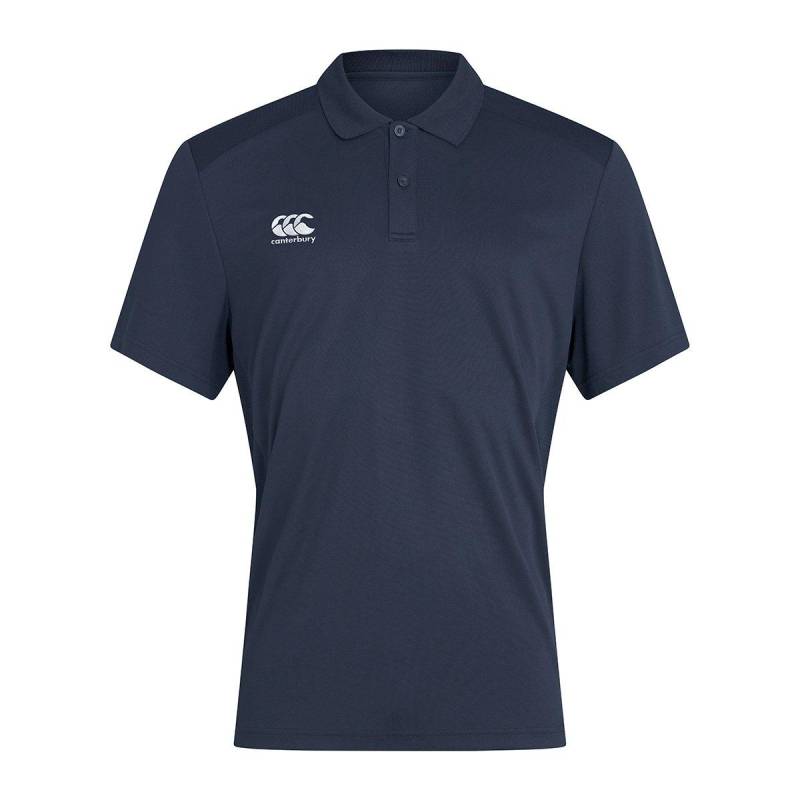 Club Dry Poloshirt Herren Marine L von Canterbury