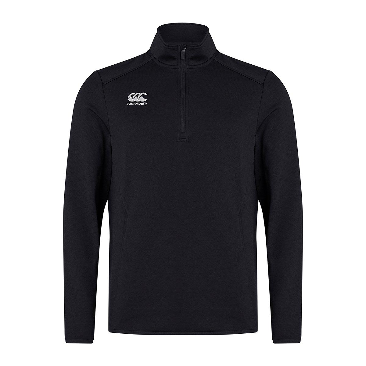 Canterbury - Club Zip Neck Track Top, für Herren, Schwarz, Größe XXL von Canterbury