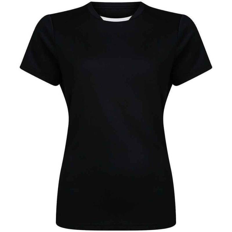 "club Dry" Tshirt Damen Schwarz 42 von Canterbury