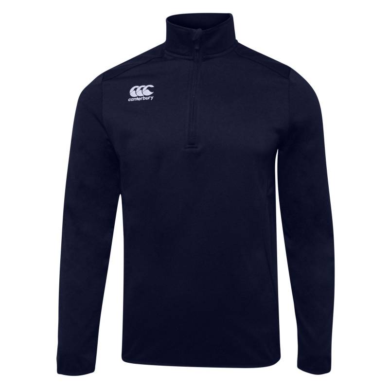 Canterbury - Club Zip Neck Track Top, für Herren, Marine, Größe S von Canterbury