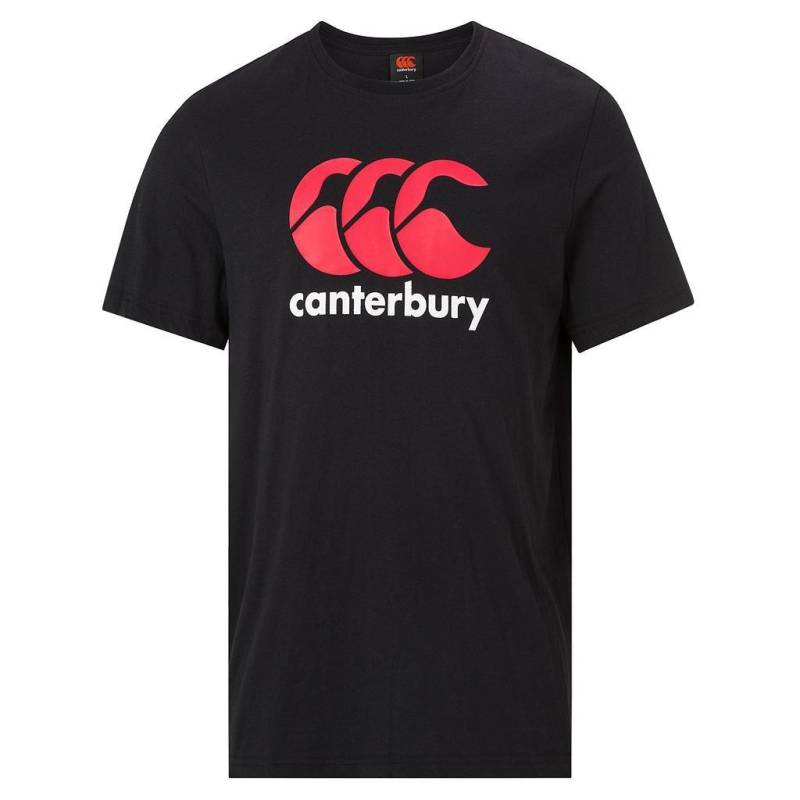 Tshirt Herren Schwarz S von Canterbury