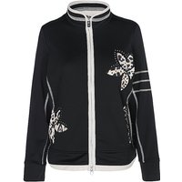 CANYON Damen Jacke Leo Blumen Details schwarz | 36 von Canyon