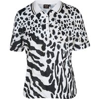 CANYON Damen Polo Animalprint weiss | 36 von Canyon