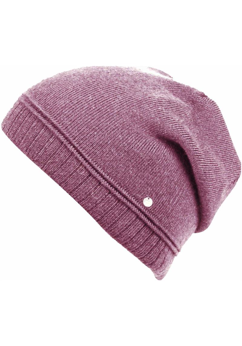 Capelli New York Beanie, (Packung), mit Metall-Logo an der Krempe von Capelli New York