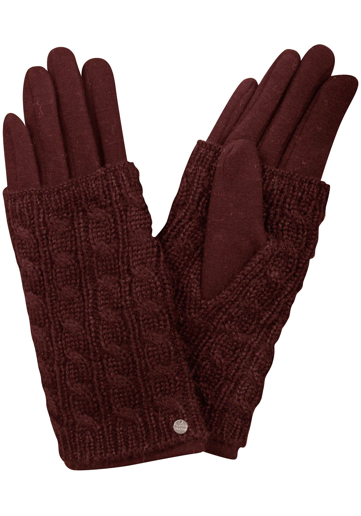 Capelli New York Strickhandschuhe, (1 Paar), mit elegantem Zopfmuster Capelli New York Strickhandschuhe, (1 Paar), mit elegantem Zopfmuster von Capelli New York