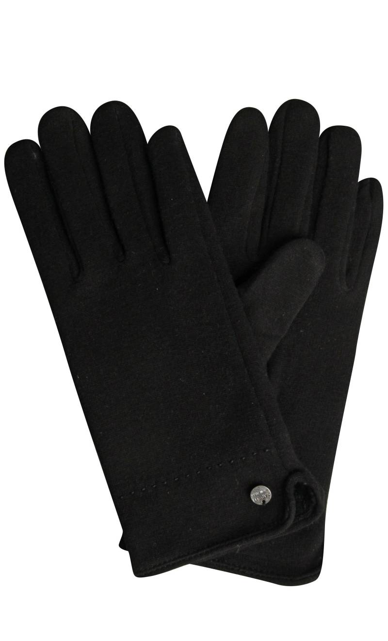 Capelli New York Fleecehandschuhe, mit Schmuckknopf-Detail Capelli New York Fleecehandschuhe, mit Schmuckknopf-Detail von Capelli New York
