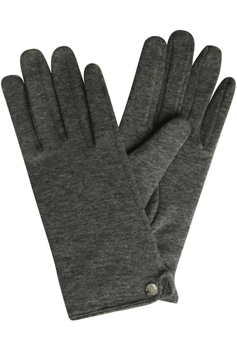 Capelli New York Fleecehandschuhe, mit Schmuckknopf-Detail Capelli New York Fleecehandschuhe, mit Schmuckknopf-Detail von Capelli New York