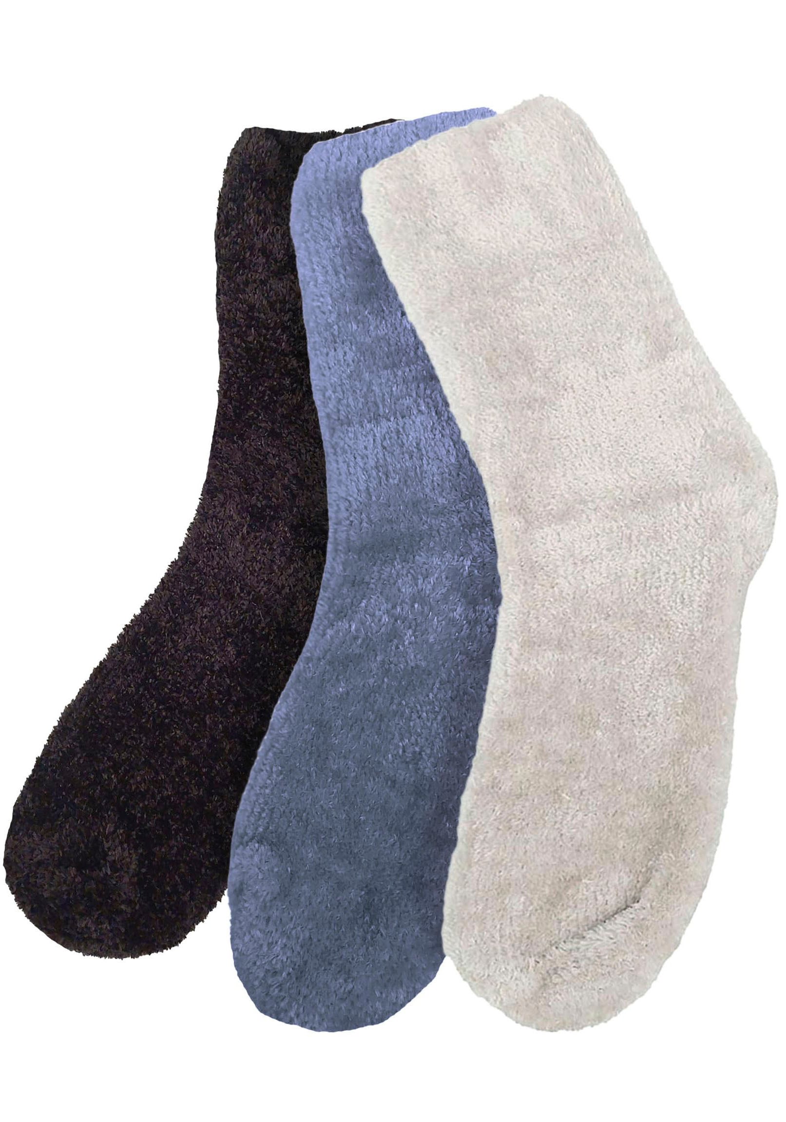 Capelli New York Kuschelsocken, (3er-Pack), mit flauschigem Material von Capelli New York