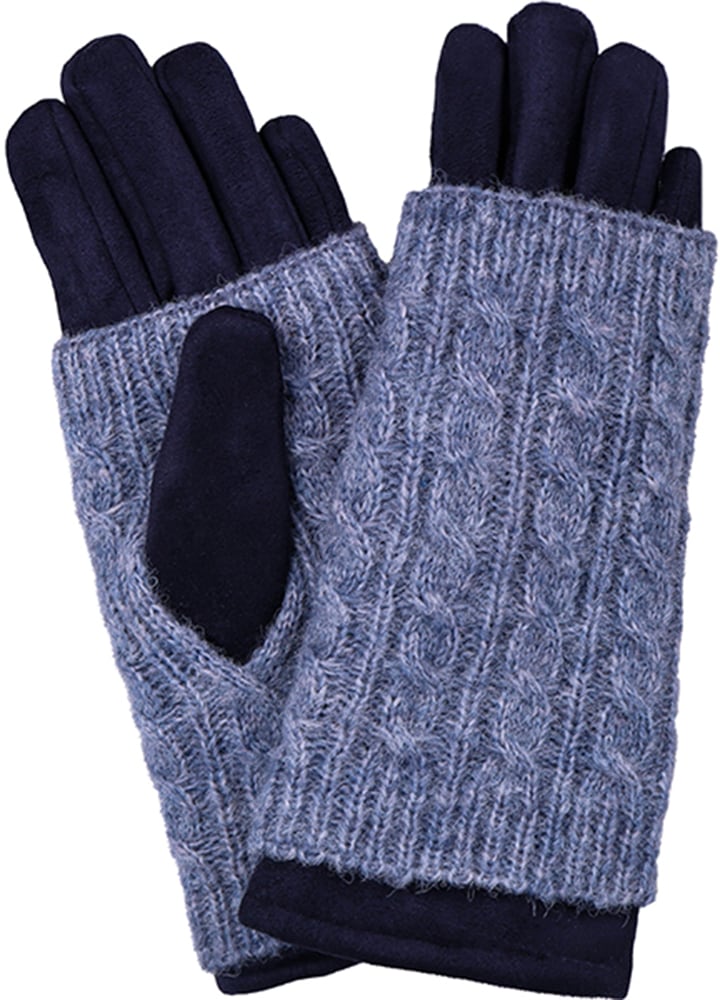 Capelli New York Strickhandschuhe, (-), mit modischem Zopfmuster von Capelli New York