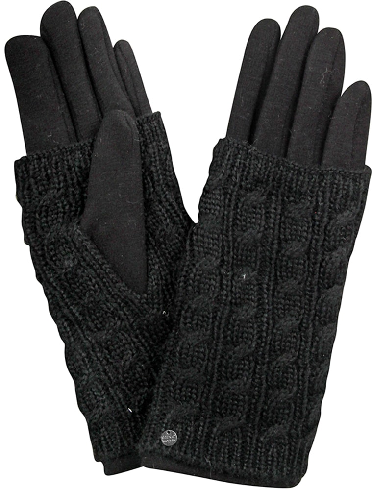 Capelli New York Strickhandschuhe, (1 Paar), mit elegantem Zopfmuster von Capelli New York